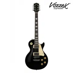 VOZZEX - Guitarra Eléctrica Les Paul LP02 Color Negro