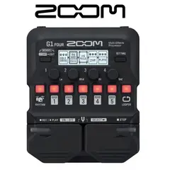 ZOOM - Pedal Multiefectos G1 Four Original para Guitarra con 70+ Efectos.