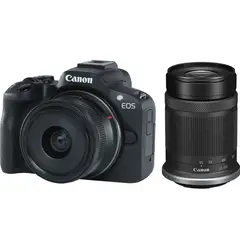 CANON - EOS R50 Kit RF-S 18-45mm + RF-S 55-210mm Black