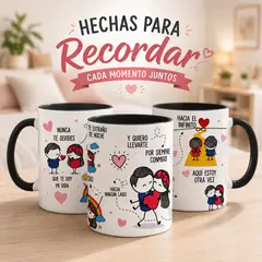 GENERICO - TAZA 11 OZ PAREJA PERFECTA – REGALO ROMÁNTICO