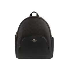 COACH - Mochila Mujer Court Nogal Negro