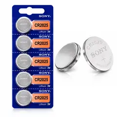 SONY - Pilas Litio CR2025 Pack x5