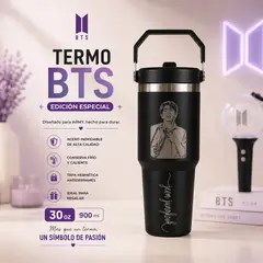 GENERICO - TERMO 900ML BTS COLECCIONABLE ARMY - JUNGKOOK