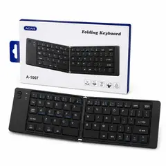 OEM - Teclado Plegable Conexión Inalámbrica Portátil Negro