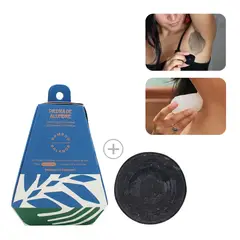 BAMBOO BALANCE - Dúo Detox de Axilas y Piedra de Alumbre Desodorante Natural 120 g a 150 g de