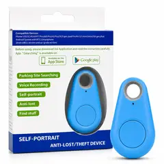 OEM - Rastreador GPS Mascotas Y Objetos Bluetooth Azul