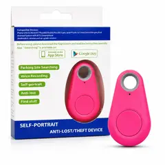 OEM - Rastreador GPS Mascotas Y Objetos Bluetooth Rosa