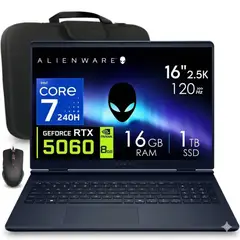 Dell - Laptop gamer Alienware 16 Aurora 16″ QHD+ 120Hz Core 7-240H Nvidia RTX5060 Ram 16gb Ssd 1tb