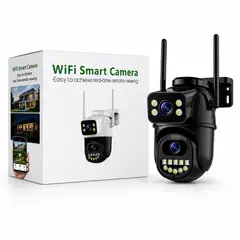 OEM - Cámara De Seguridad Wifi Exteriores Doble Lente