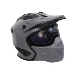 JEFF BIKE - Casco Para Moto Desmontable Con Certificación DOT