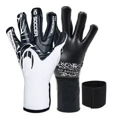HO SOCCER - GUANTE DE FUTBOL ESKUALO WHITE BLACK SMU