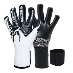 HO SOCCER - GUANTE DE ARQUERO ESKUALO WHITE BLACK SMU
