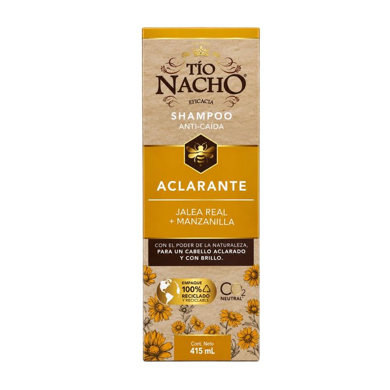 Shampoo Aclarante 415 ml - TÍO NACHO