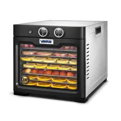 Ventus - DESHIDRATADOR DE ALIMENTOS 8 BANDEJAS VDP-08AI