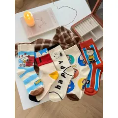 GENERICO - PACK MEDIAS SNOOPY UNISEX