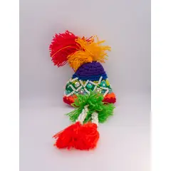 GENERICO - Llavero Artesanal Chullo Peruano Souvenir Típico de Cusco