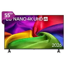LG - Televisor 55" NANO 4K UHD AI Smart TV 2026 - 55NU800BPSB