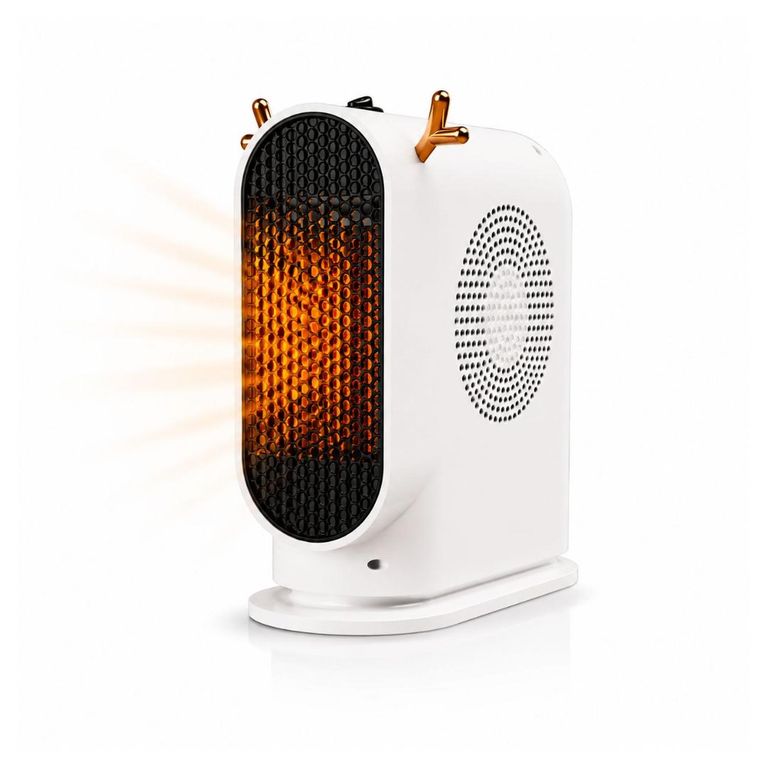 Calefactor Eléctrico Portátil PTC de 1000W Calentamiento Cerámico Rápido