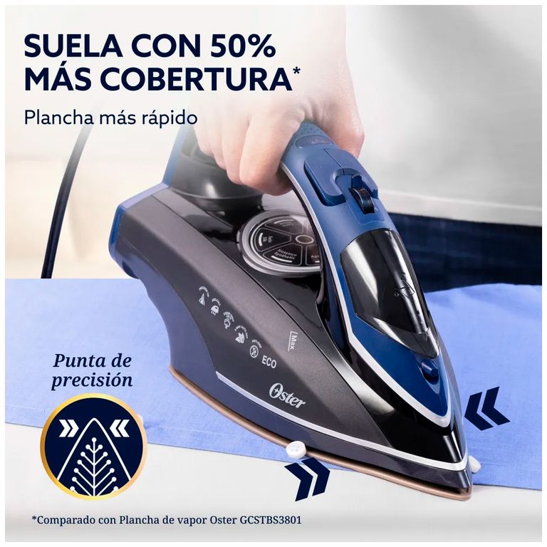 Plancha de Vapor GCSTDPD8201 Digital Diamond Steam Max con Función ECO