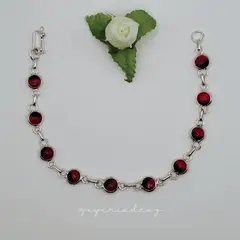 GENERICO - Pulsera de Plata 950 con Huayruro