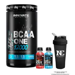 INN INNOVATE NUTRITION - INNOVATE NUTRITION BCAA ONE 12000 1 KG. FRUIT PUNCH + SHAKER