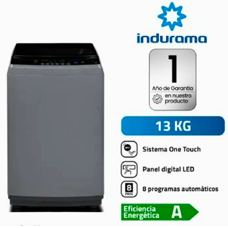 Lavadora 13KG Carga Superior LRI-13DGR