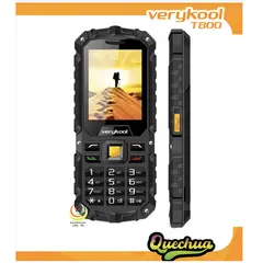 VERYKOOL - CELULAR T800 - NEGRO CON POTENTE PARLANTE