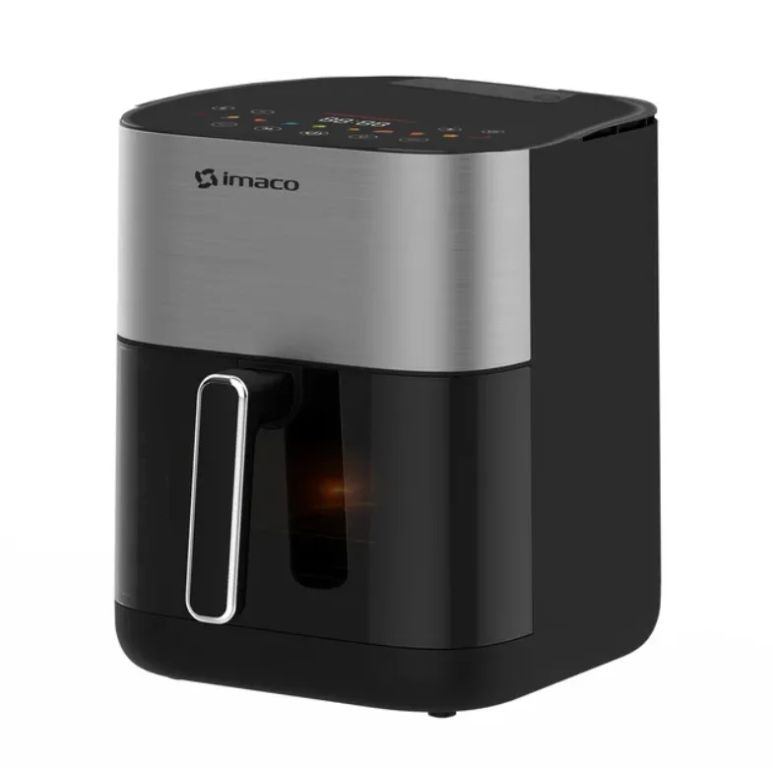 Freidora digital 6 litros SteamView con función vapor AF6018ST