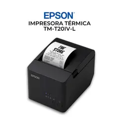 EPSON - Impresora Térmica TM-T20IV-L -USB+SERIAL 001