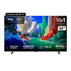 TCL - Televisor QLED 98 Premiun Smart TV 98A400