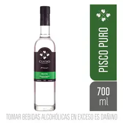 CUATRO GALLOS - PISCO ITALIA 700 ML