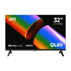 JVC - Televisor 32 QLED HD Google TV LT-32KM1584
