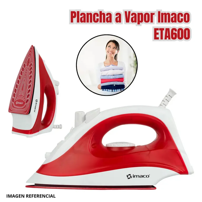 Plancha a Vapor Antiadherente - ETA600