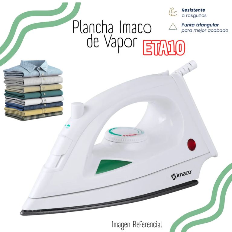 Plancha a Vapor Antiadherente - ETA10