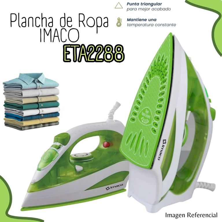 Plancha a Vapor con Base Ceramica ETA2288