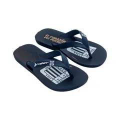 RIDER - Sandalias Hombre Playera Slide Alianza Lima Gallo Futbol Azul Blanco