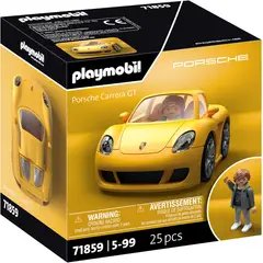 PLAYMOBIL - Porsche Carrera GT 71859 Auto Deportivo de Colección con Figura 25 Piezas