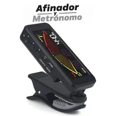 GENERICO - Afinador Profesional 3 en 1 con Metrónomo y Generador de Tonos para Guitarra, Bajo, Violín, Ukelele