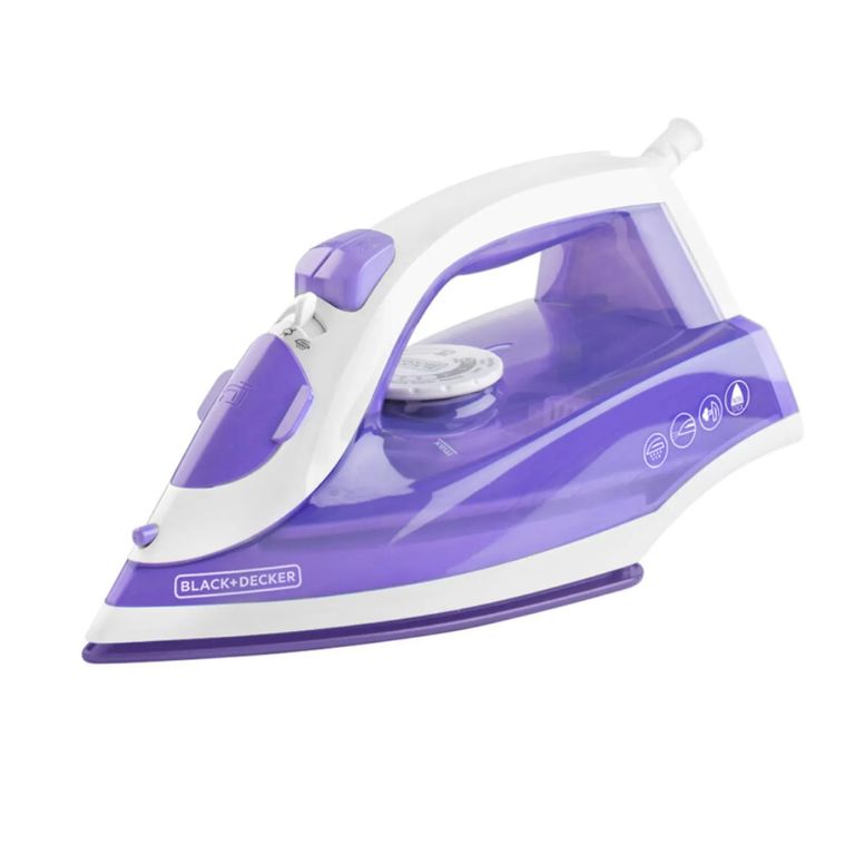 Plancha TrueGlide con Golpe de Vapor BLACK & DECKER IRBD204