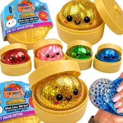 GENERICO - Mini Dumpling hidrogel Antiestrés con caja sorpresa