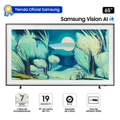 SAMSUNG - Smart TV 65 The Frame LS03F Vision AI 2025 QN65LS03FAGXPE