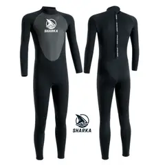 SHARKS - Wetsuit Traje de Neopreno 3 mm para Surf, Natación y Aguas Abiertas Sharka