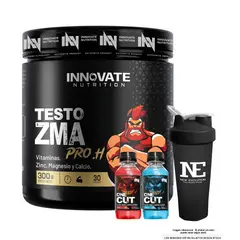 INN INNOVATE NUTRITION - INNOVATE NUTRITION TESTO ZMA PRO.H 300GR. CITRUS PUNCH + SHAKER