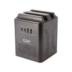 CDP - ESTABILIZADOR 1000VA/500W 4 SALIDAS/2 USB-A/2 USB-C (RUAVR1004I)
