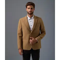 Mbo - Blazer de Lana Cuello Solapa