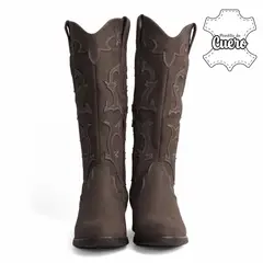 KALURI - Bota texana para Mujer Jolene Camel