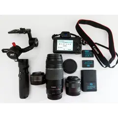 CANON - Camara EOS Mirrorless + Estabilizador Moza AirCross M2