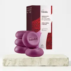 Natura - JABON TODODIA CEREZA NEGRA Y PRALINE X5 UNIDADES
