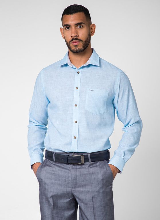 Clasico Popelina Hombre Luis 0023 Ml
