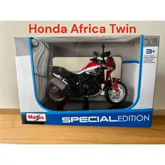 MAISTO - Moto a Escala Honda Africa Twin 118 Nuevo en Caja Juguete de Coleccion
